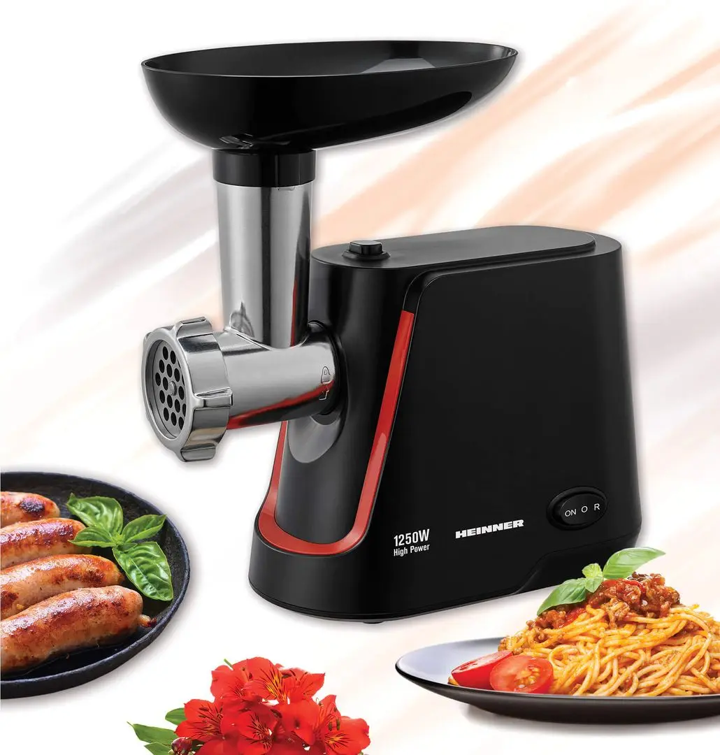 Masina de tocat carne Heinner MG-1250BK (Black) - 3