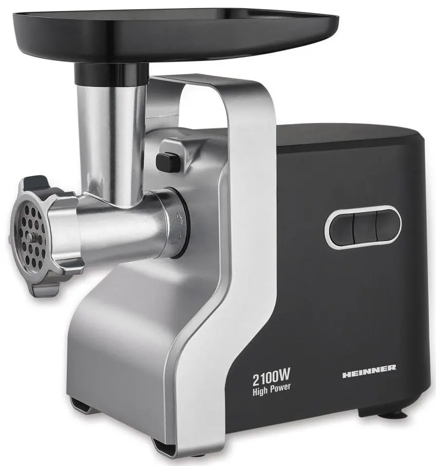 Мясорубка Heinner MG-2100BKSL (Black/Inox)