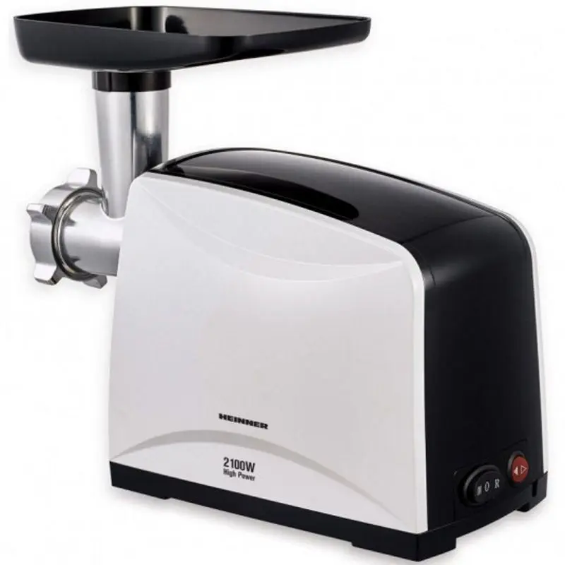 Masina de tocat carne Heinner MG-2100BKWH (Black/White)