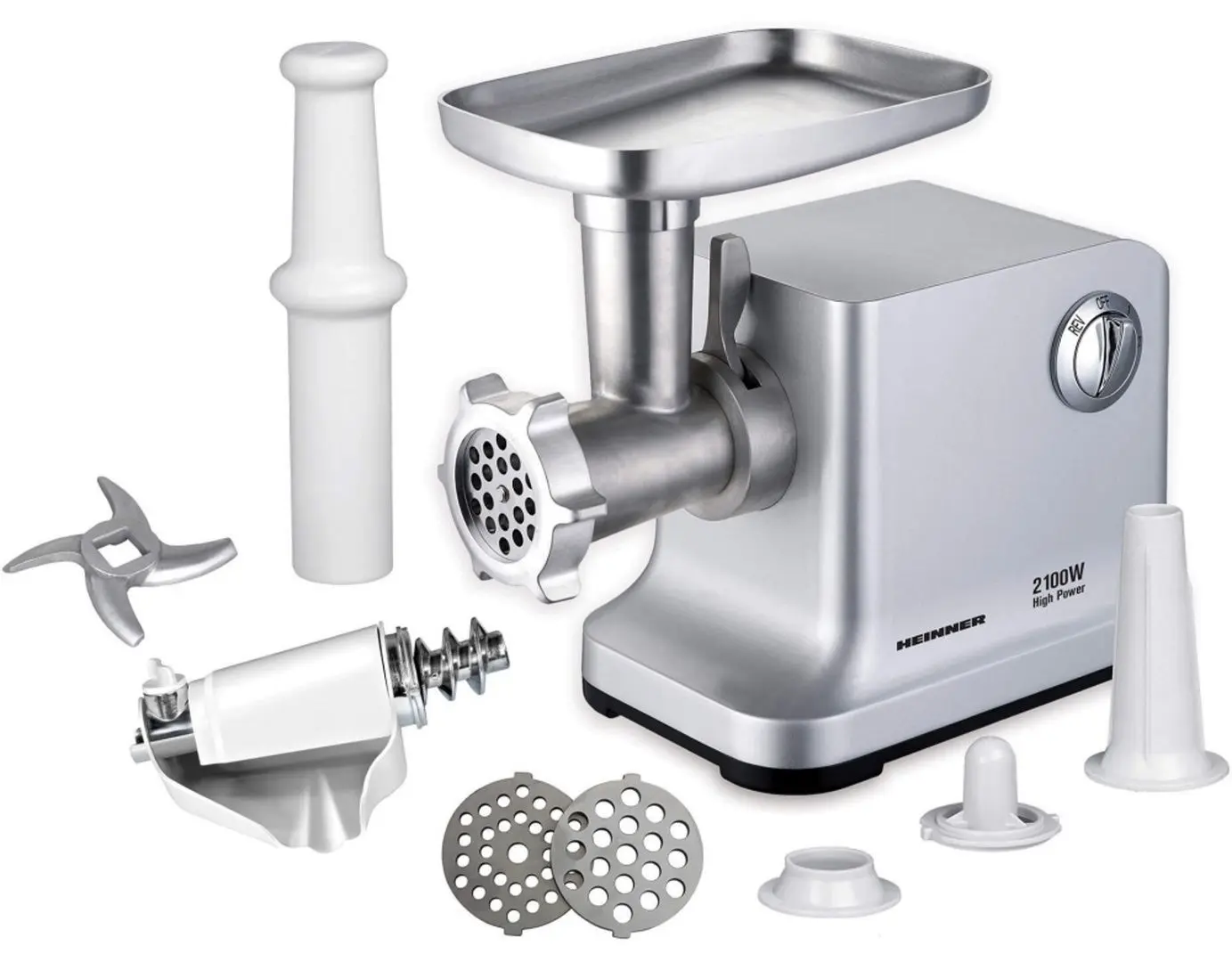 Мясорубка Heinner Almandine MG-2100SS (Silver) - 2