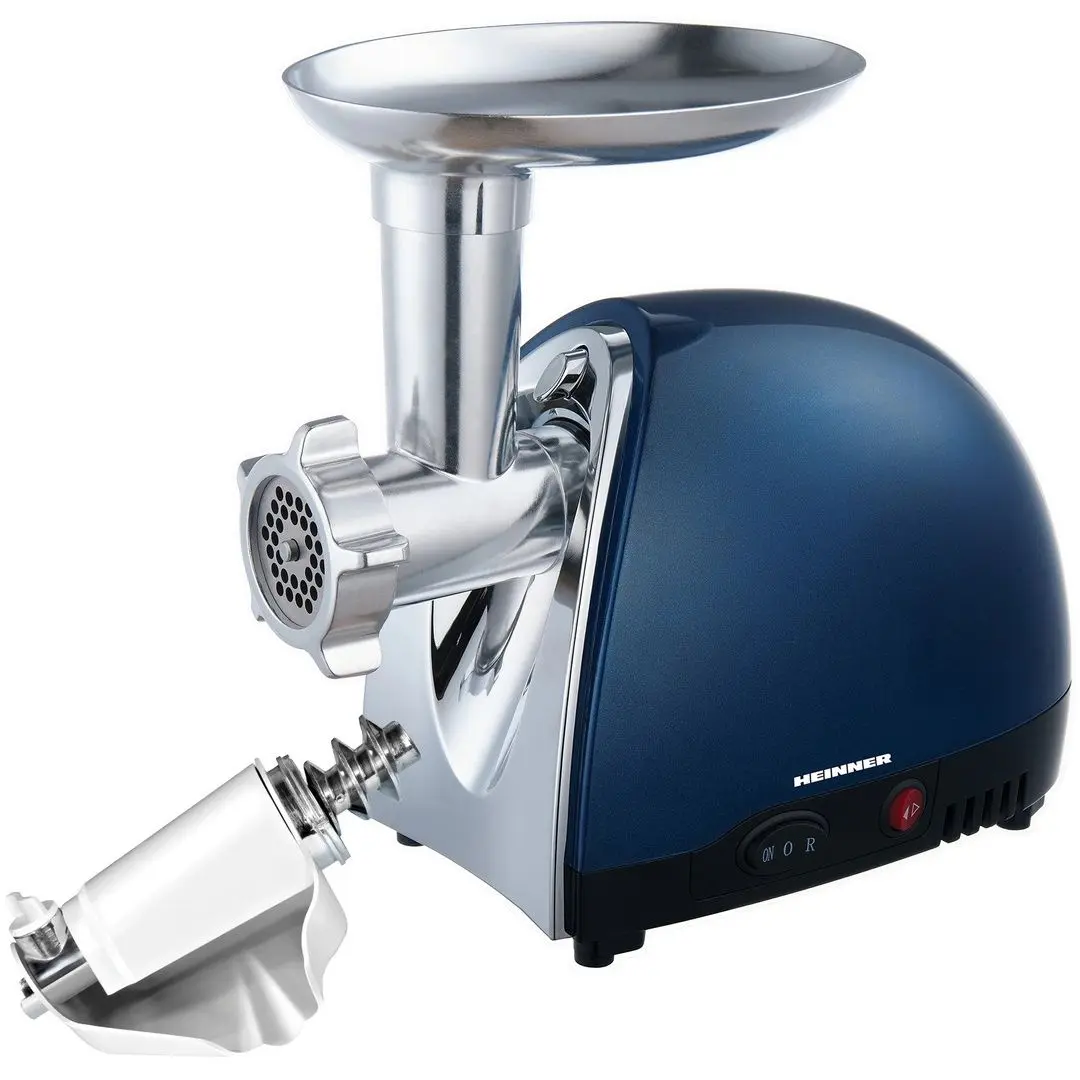 Masina de tocat carne Heinner MG1500TA-BL (Blue/Inox)