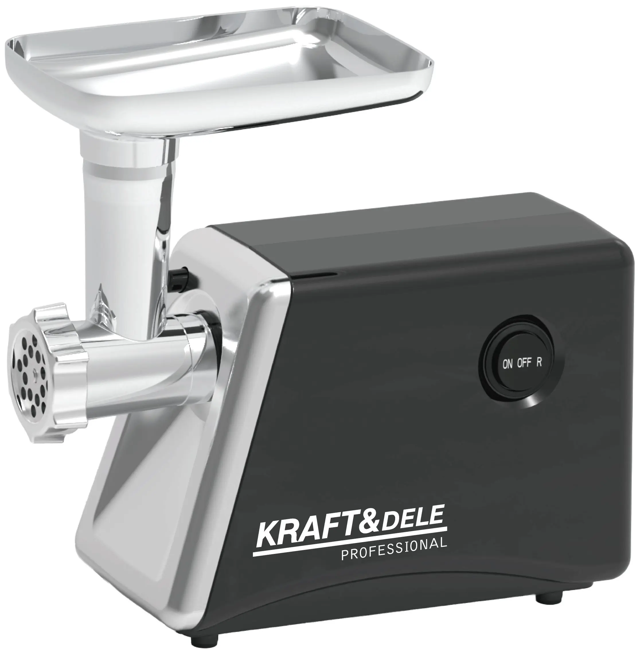 Masina de tocat carne Kraft&Dele KD4143 (Black/Inox)