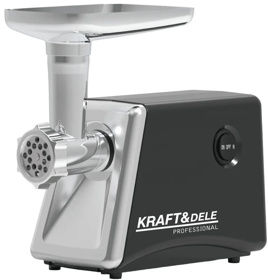 Masina de tocat carne Kraft&Dele KD4143 (Black/Inox)