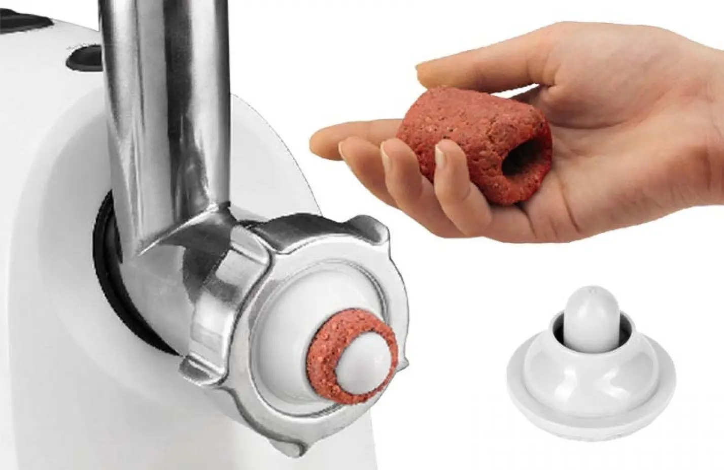 Masina de tocat carne Liberton LMG-18T (White)