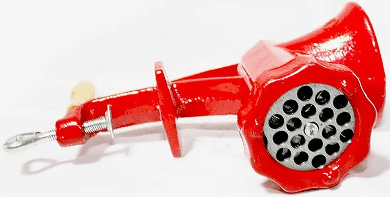 Мясорубка ручная Micul Fermier GF-0061 №10 (Red)