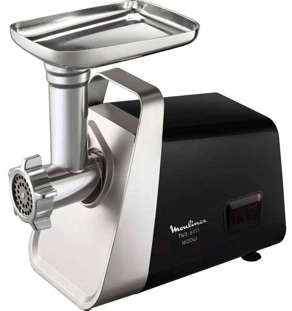 Masina de tocat carne Moulinex HV3 ME3078 (Black/Inox)