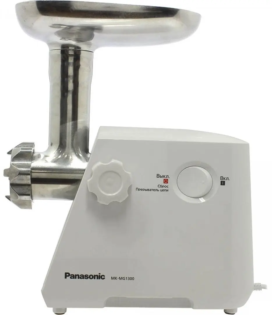 Мясорубка Panasonic MK-MG1300WTQ (White/Inox) - 2