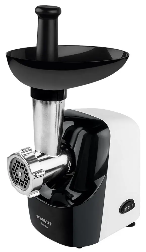 Masina de tocat carne Scarlett SC-MG45M16 (Black/White)