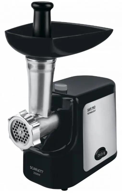 Masina de tocat carne Scarlett SC-MG45M17 (Black/Inox)