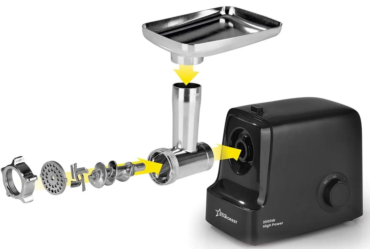 Мясорубка Starcrest SMG-2000BK (Black)