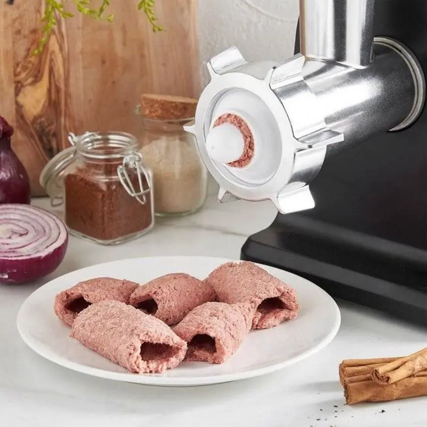 Masina de tocat carne VonShef 2000078 (Inox/Black)