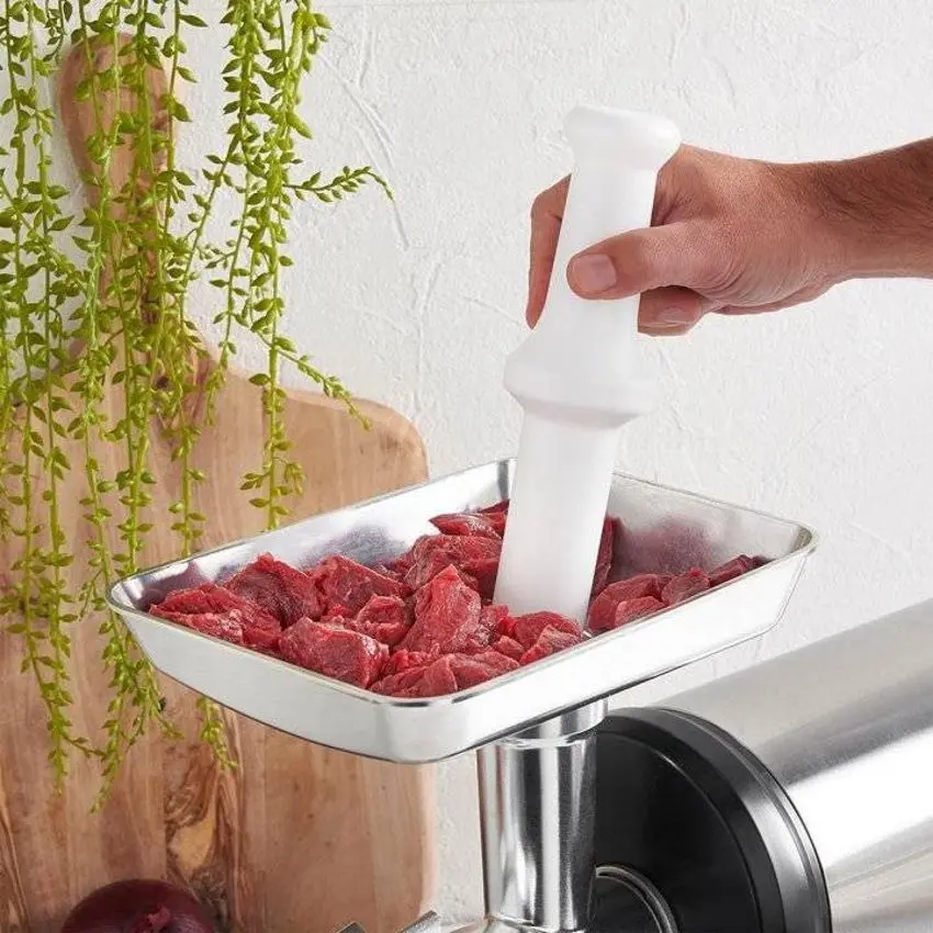 Masina de tocat carne VonShef 2000078 (Inox/Black)