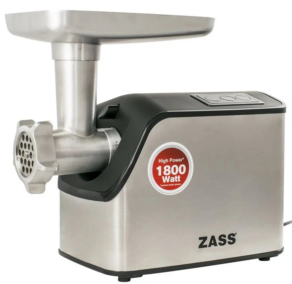 Masina de tocat carne Zass ZMG 07 (Inox/Black)