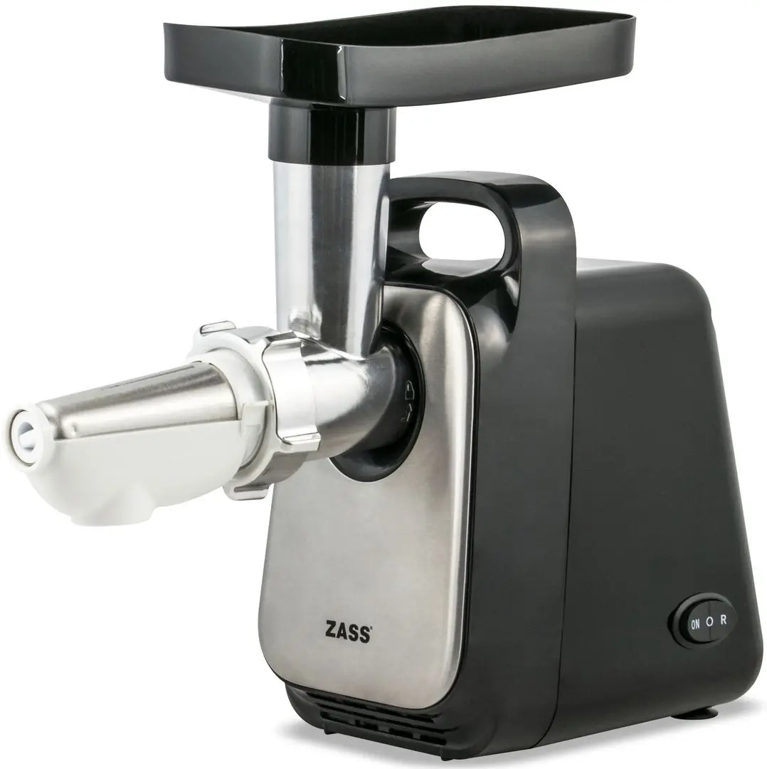 Masina de tocat carne Zass Zmg 08 (Black/Inox)