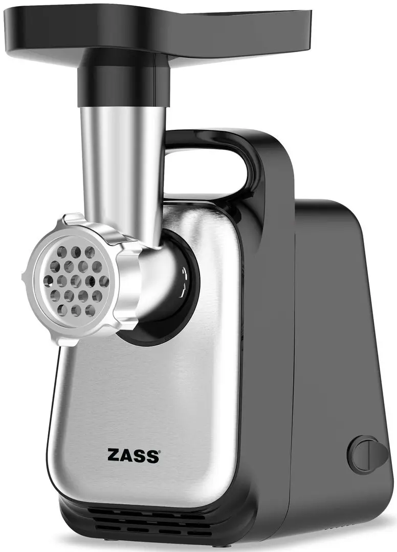 Masina de tocat carne Zass Zmg 08 (Black/Inox)