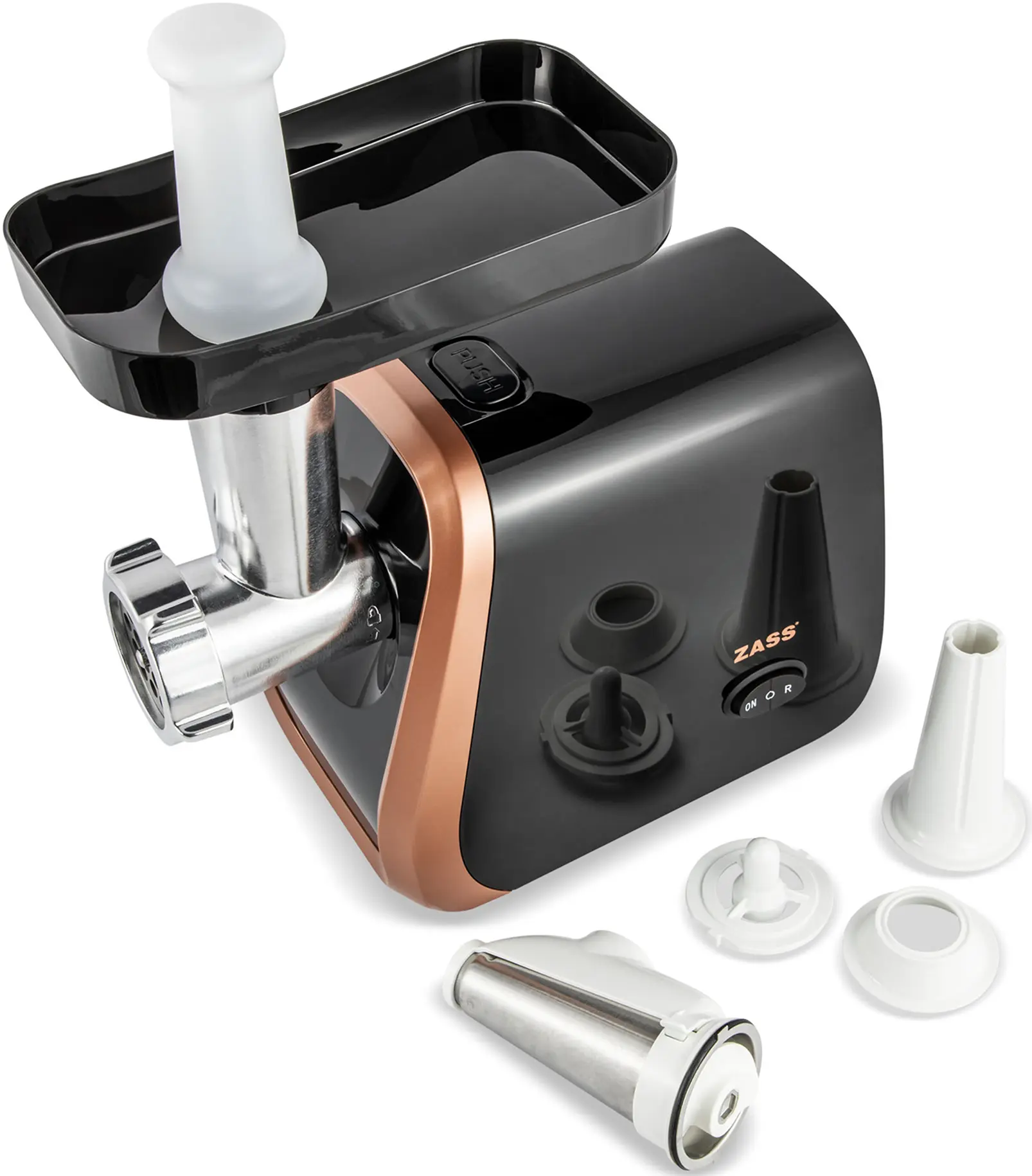 Masina de tocat carne Zass ZMG 20 (Black/Copper) - 5