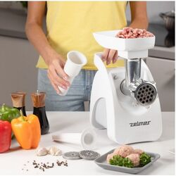 Masina de tocat carne Zelmer ZMM9802B (White) Thumb