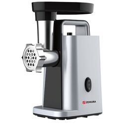 Masina de tocat carne Zokura Z1243 (Inox/Black)
