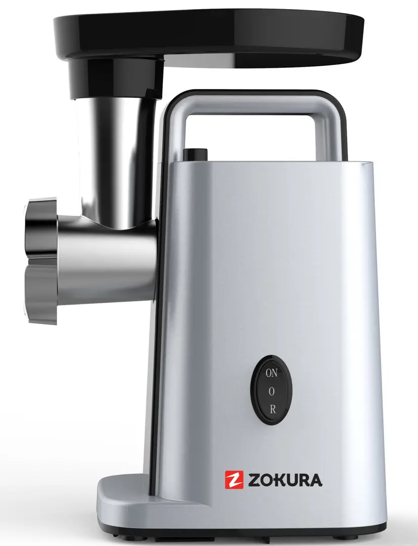 Мясорубка Zokura Z1243 (Inox/Black)