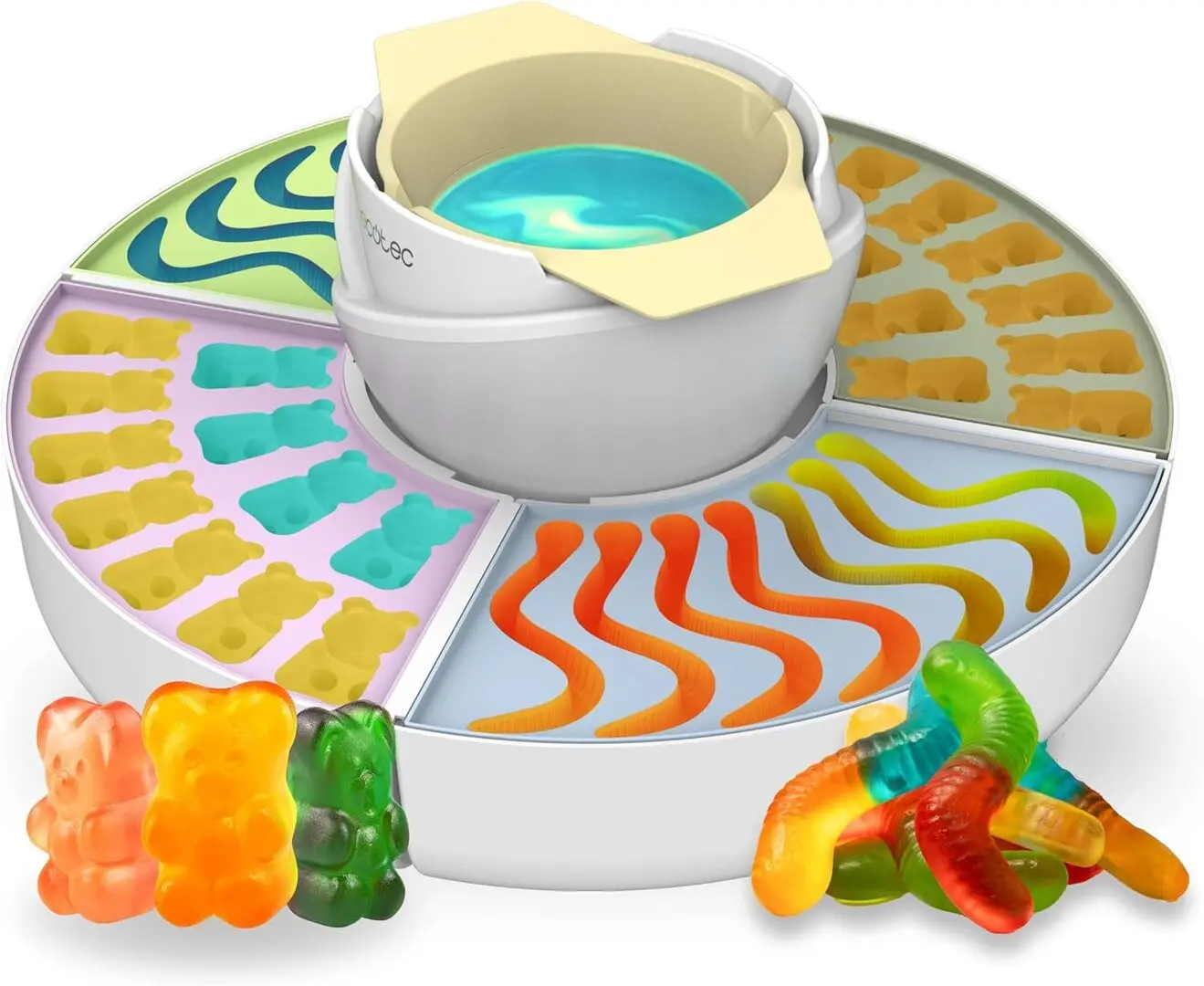 Аппарат для фондю 2в1 Cecotec Fun&Sugar Gummy (White)