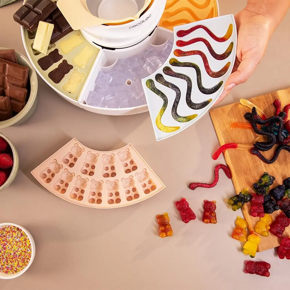 Аппарат для фондю 2в1 Cecotec Fun&Sugar Gummy (White)