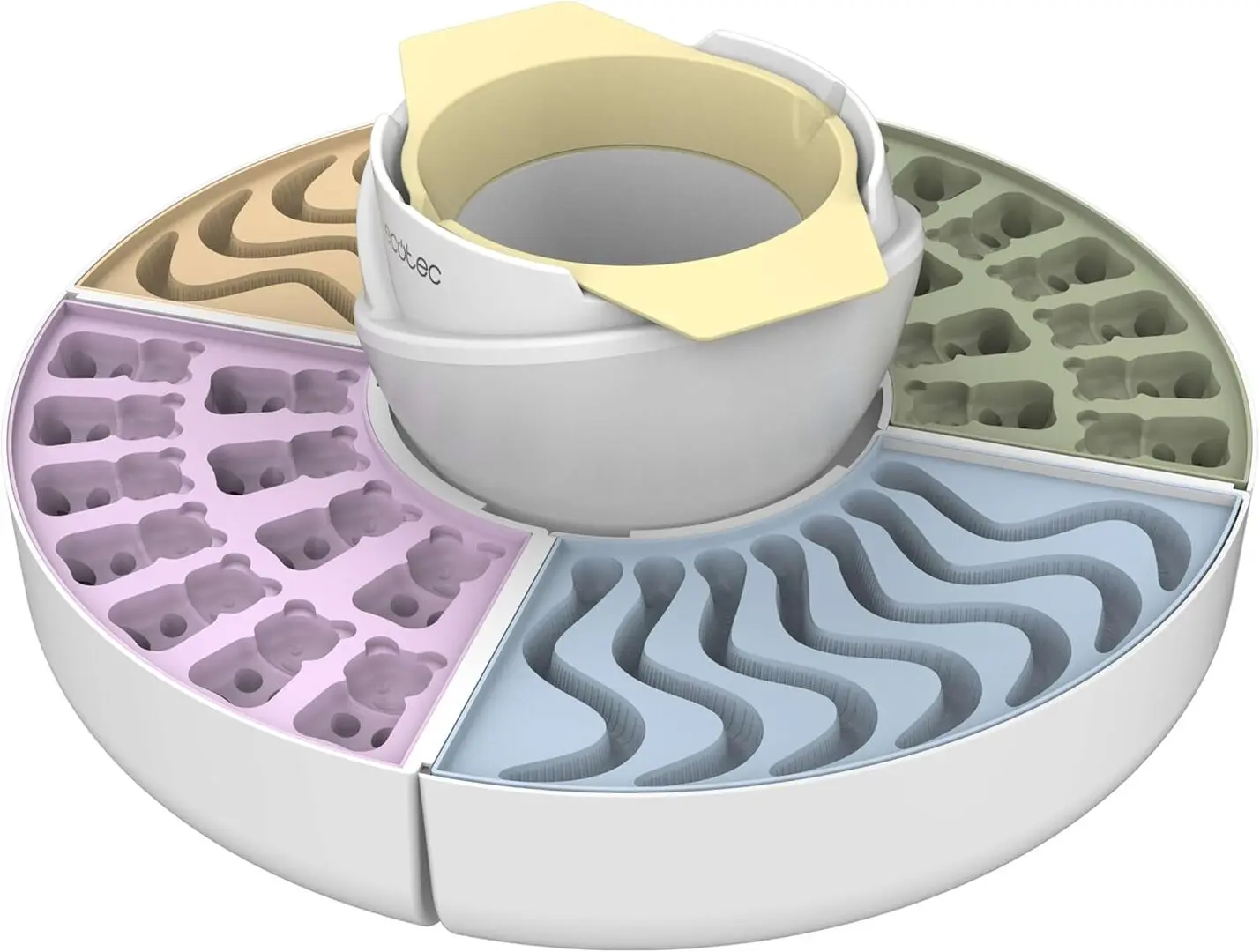 Аппарат для фондю 2в1 Cecotec Fun&Sugar Gummy (White)