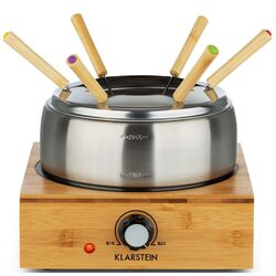 Set fondue Klarstein Bambus Fondue (Bamboo/Inox) Thumb