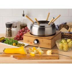 Set fondue Klarstein Bambus Fondue (Bamboo/Inox) Thumb