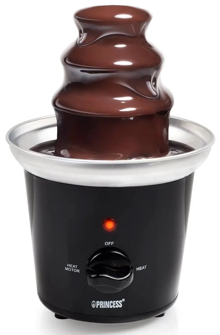Havuz de ciocolata Princess 129299401001 (Inox/Black)