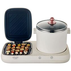 Настольная электрическая плита Adler AD 6421 (Cream) Thumb