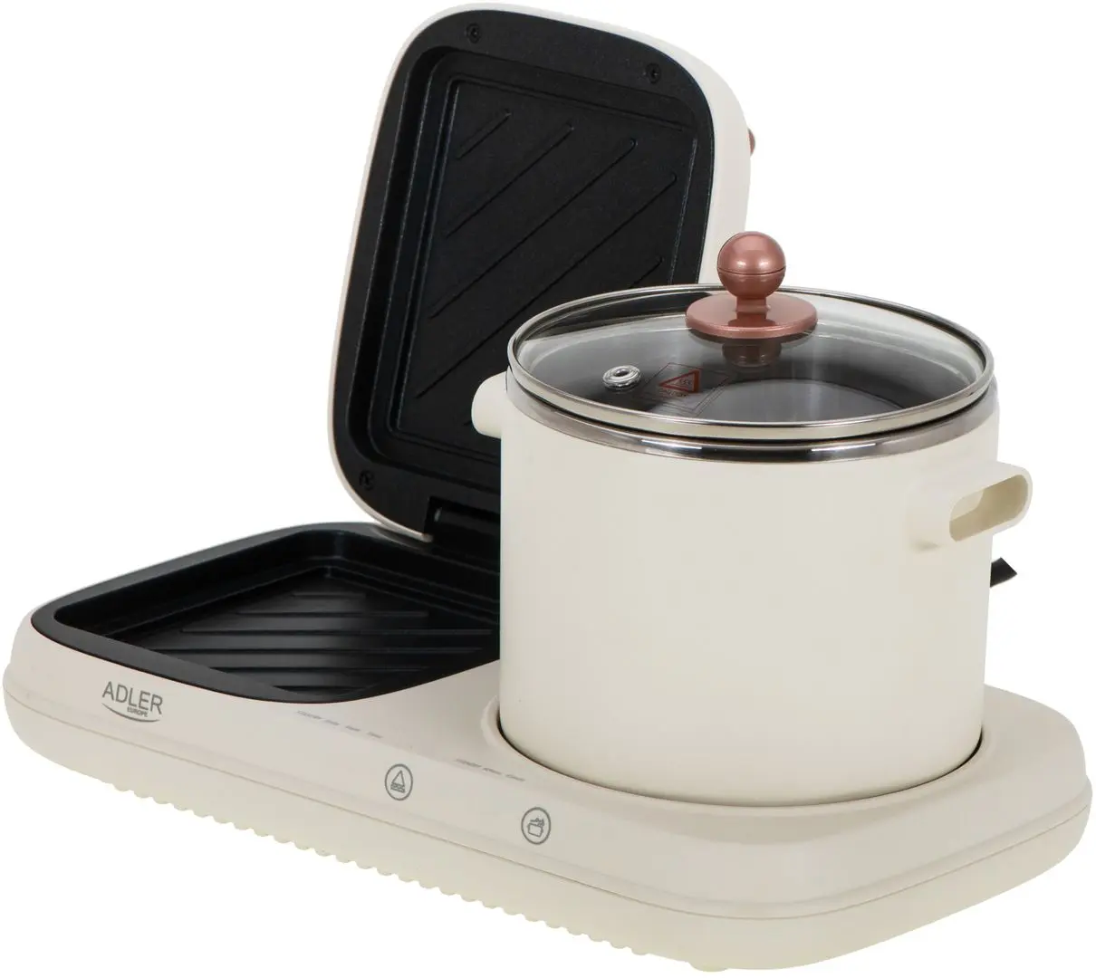 Настольная электрическая плита Adler AD 6421 (Cream)