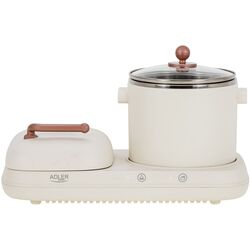 Настольная электрическая плита Adler AD 6421 (Cream)