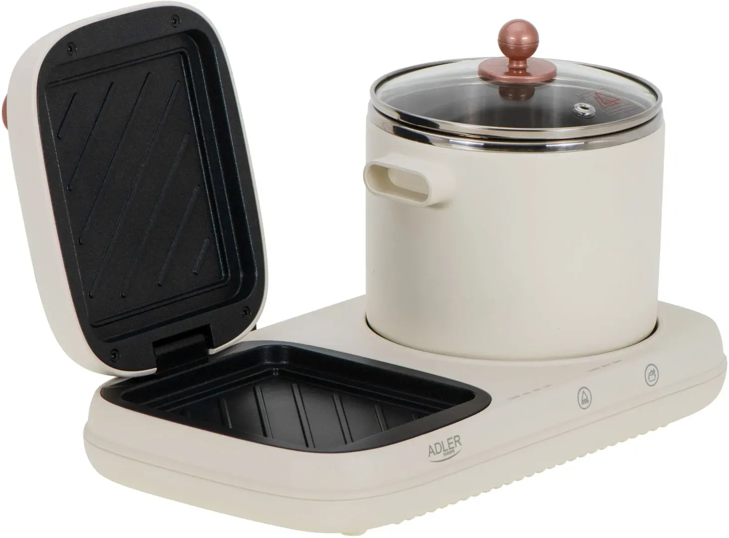 Настольная электрическая плита Adler AD 6421 (Cream)