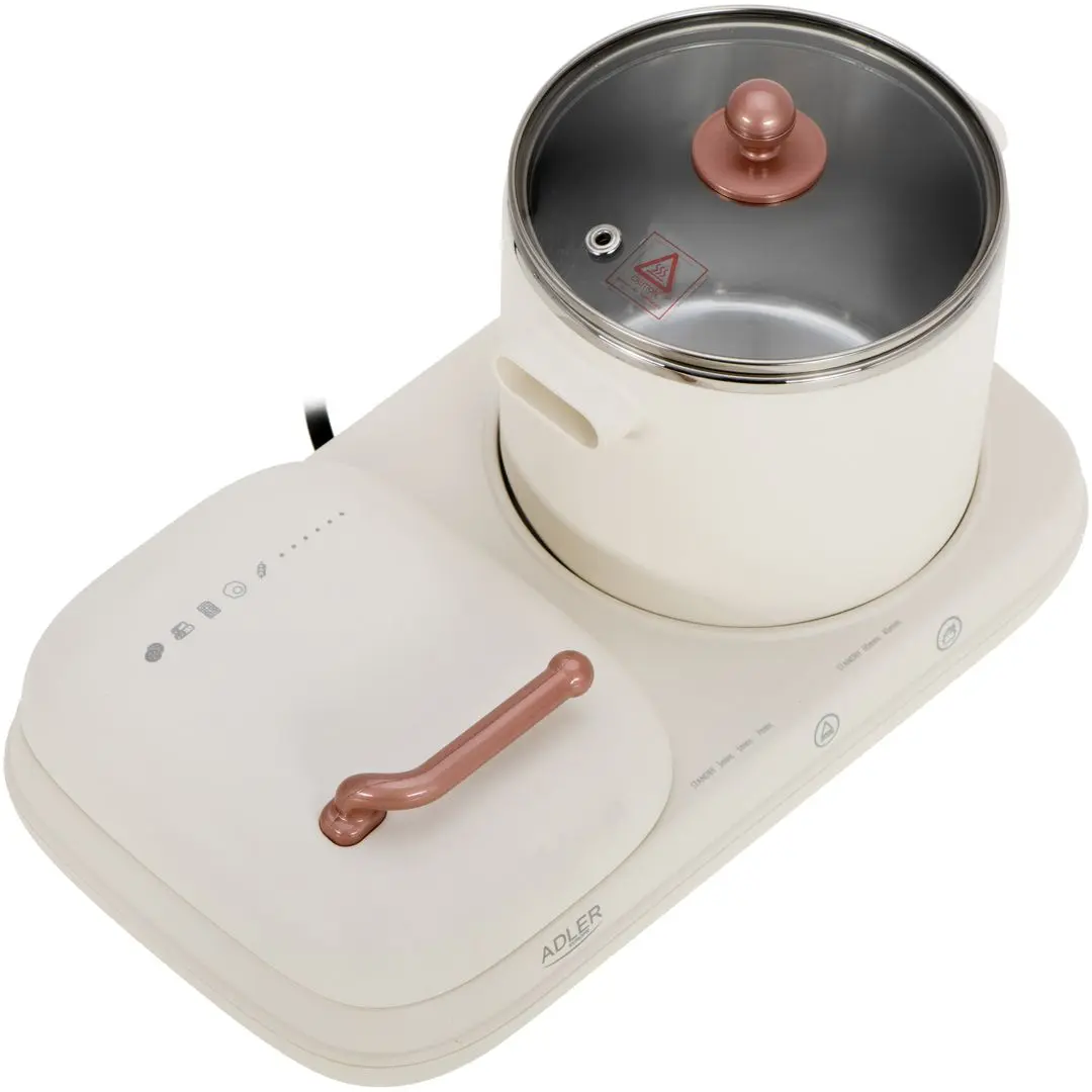 Настольная электрическая плита Adler AD 6421 (Cream)