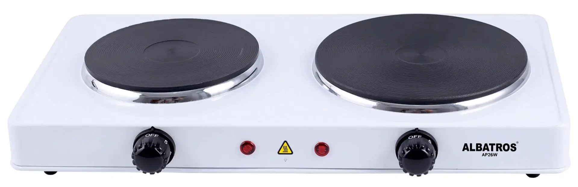 Plita electrica de masa Albatros AP26W (White)