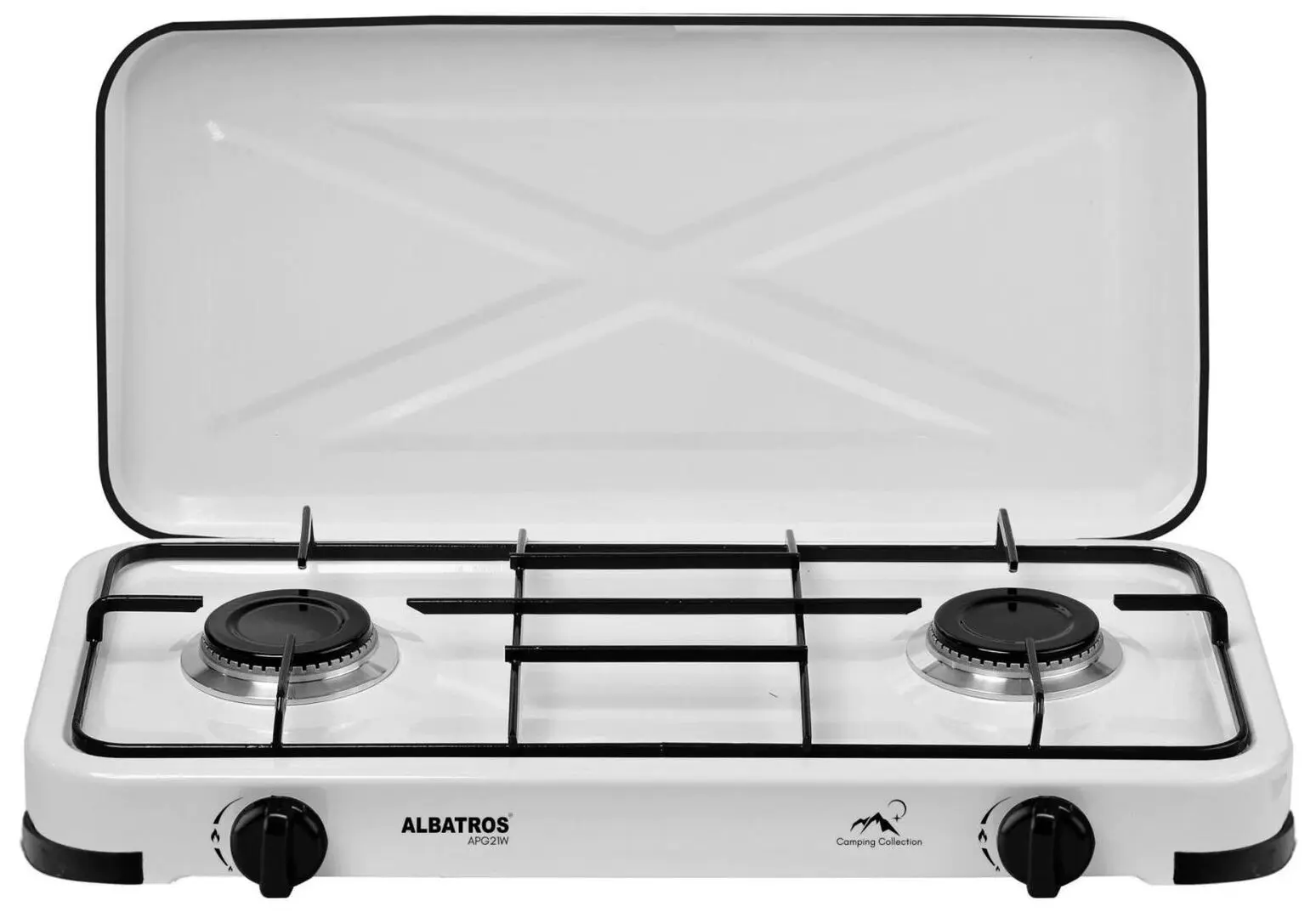 Настольная газовая плита Albatros APG21W (White)