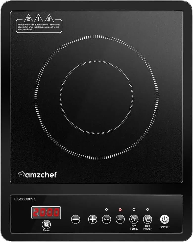 Plita de masa cu inductie Amzchef CB09K (Black)