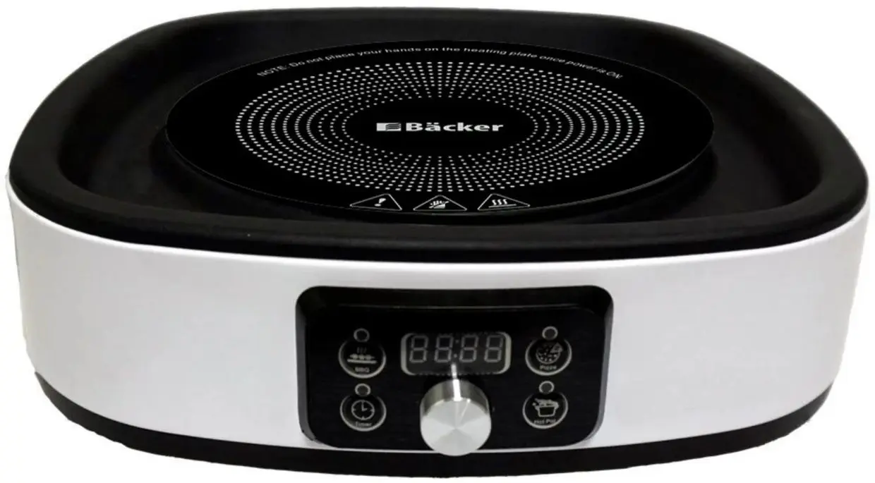 Plita electrica de masa Backer Home Dragon BCR2068 (White/Black)