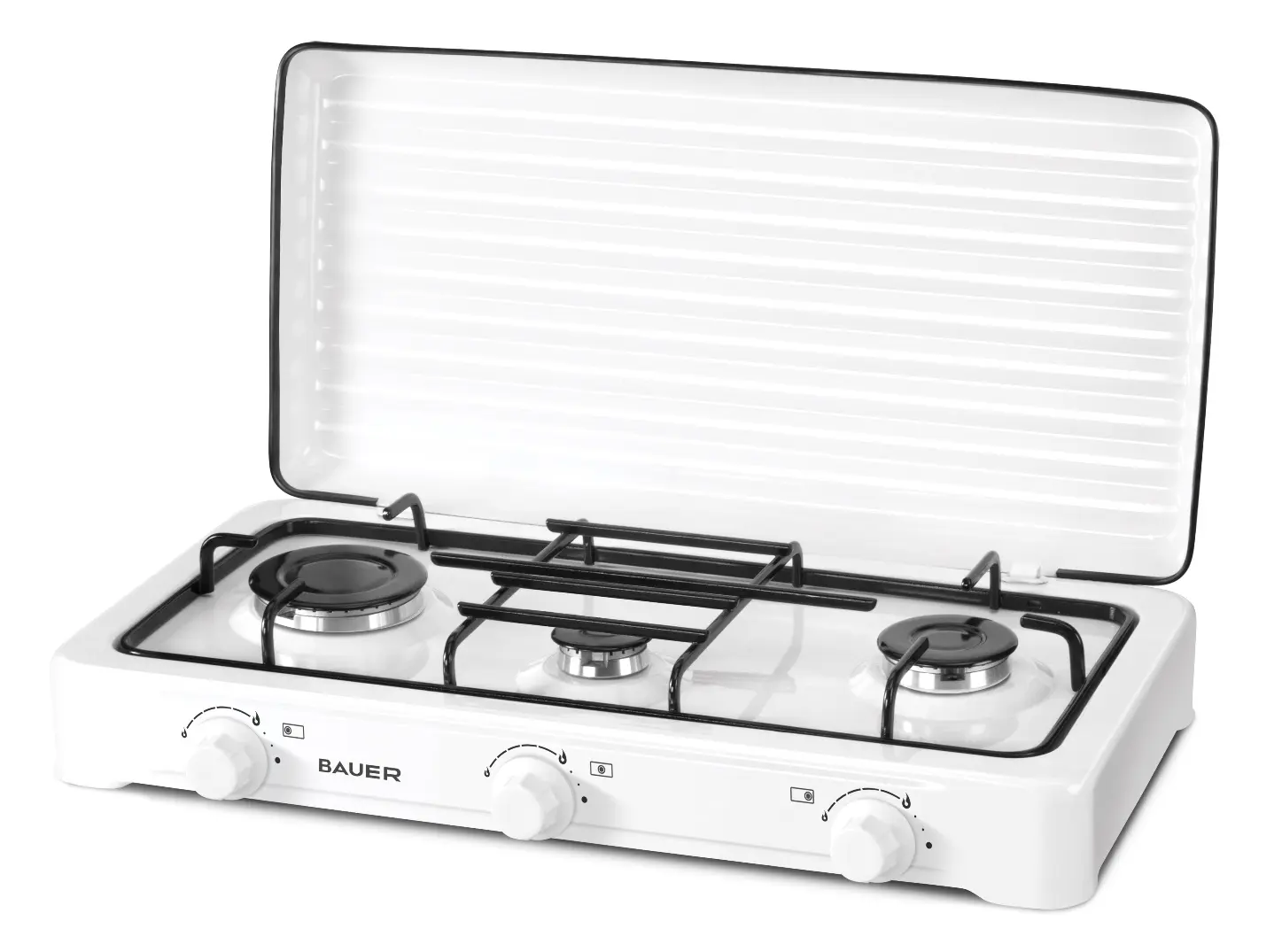 Настольная газовая плита Bauer OK 630RT00B (White)