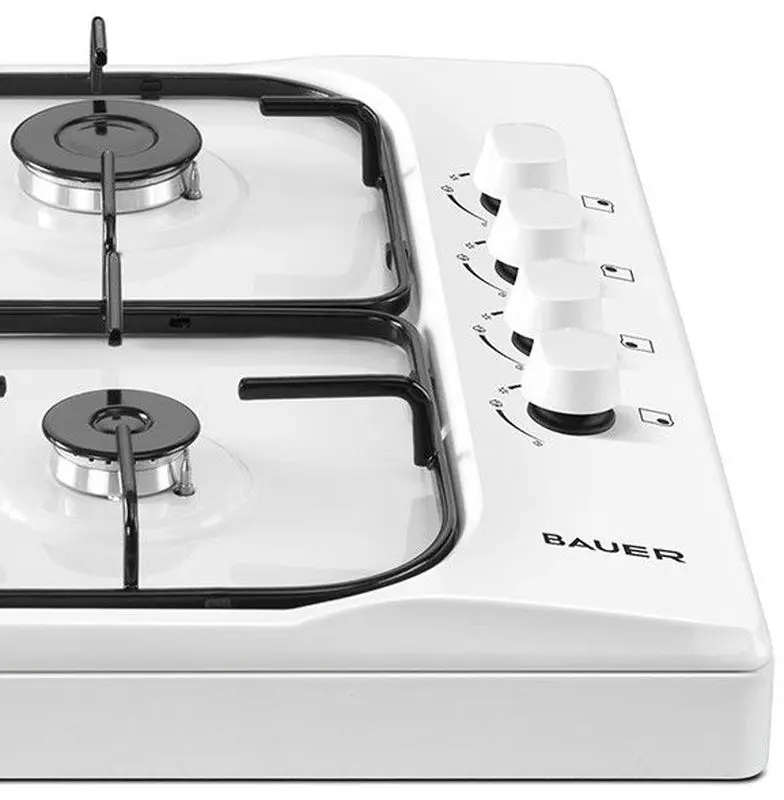 Настольная газовая плита Bauer OK640RT40 B (White)