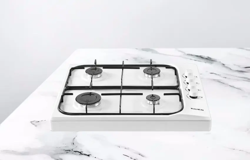 Настольная газовая плита Bauer OK640RT40 B (White)