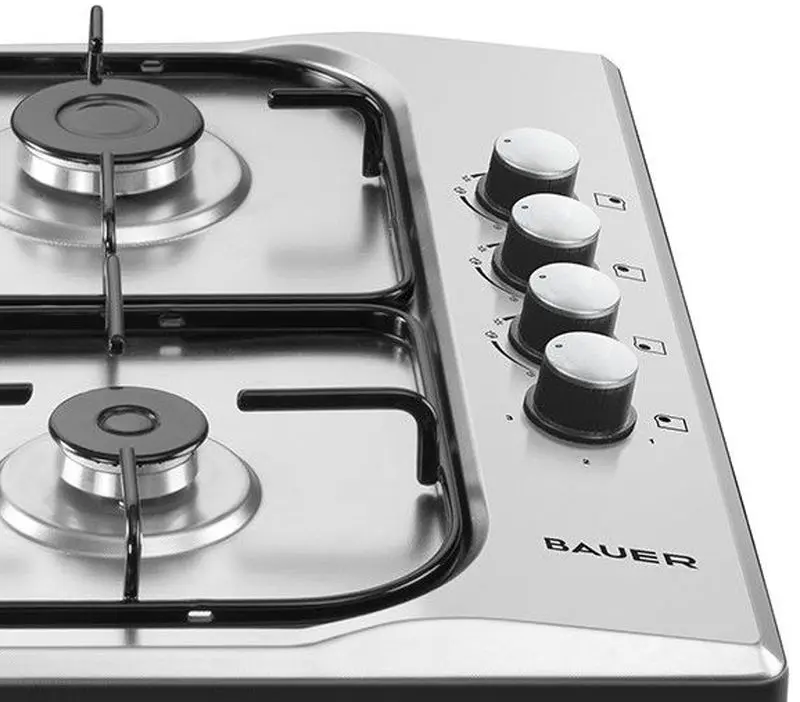 Настольная газовая плита Bauer OK640RT40 I (Inox) - 2