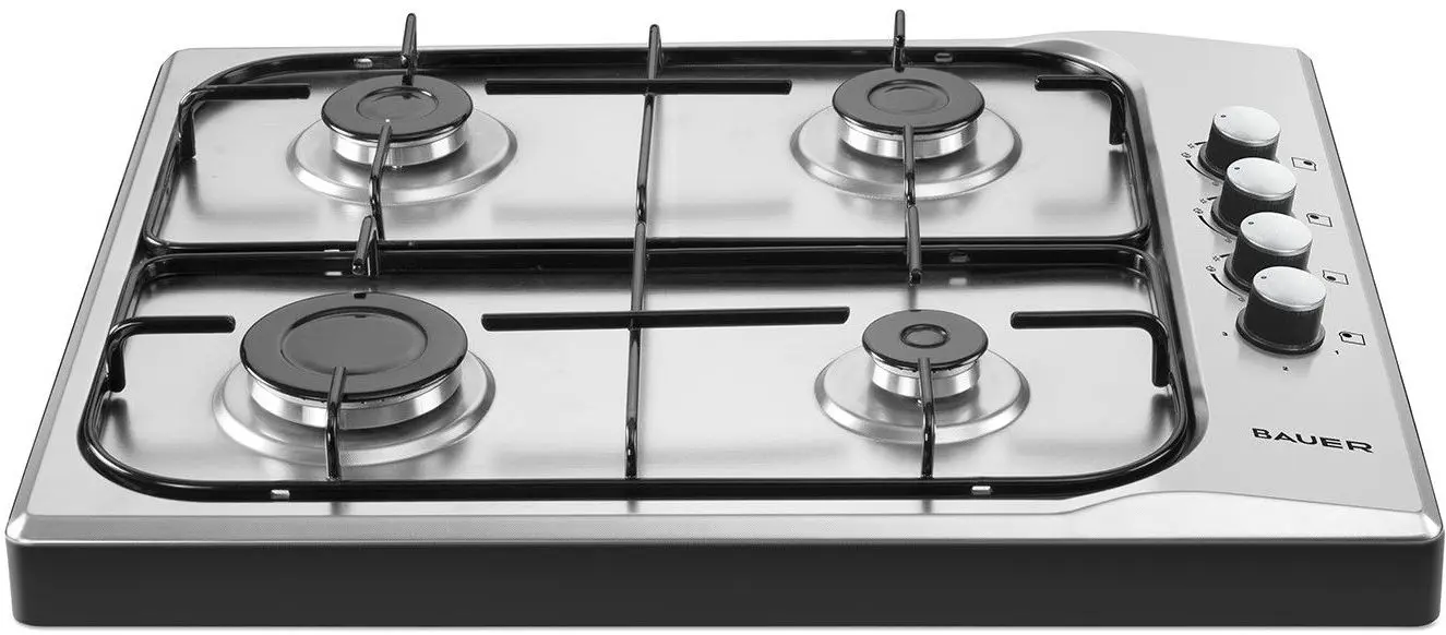 Настольная газовая плита Bauer OK640RT40 I (Inox)