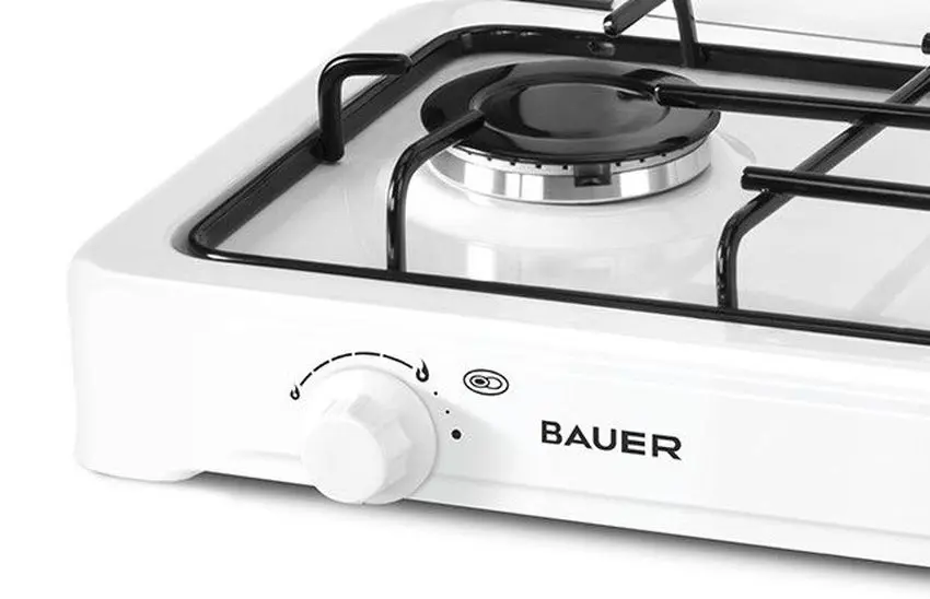 Настольная комбинированая плита Bauer OK620RT00 S (White)