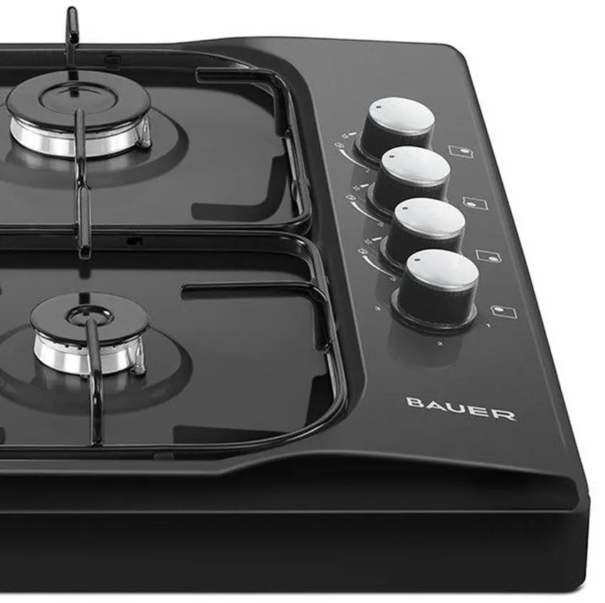 Aragaz combinat de masa Bauer OK631RT30 S (Black)