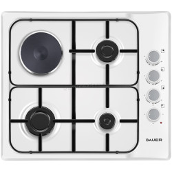 Настольная комбинированная плита Bauer OK 631RT30B (White)