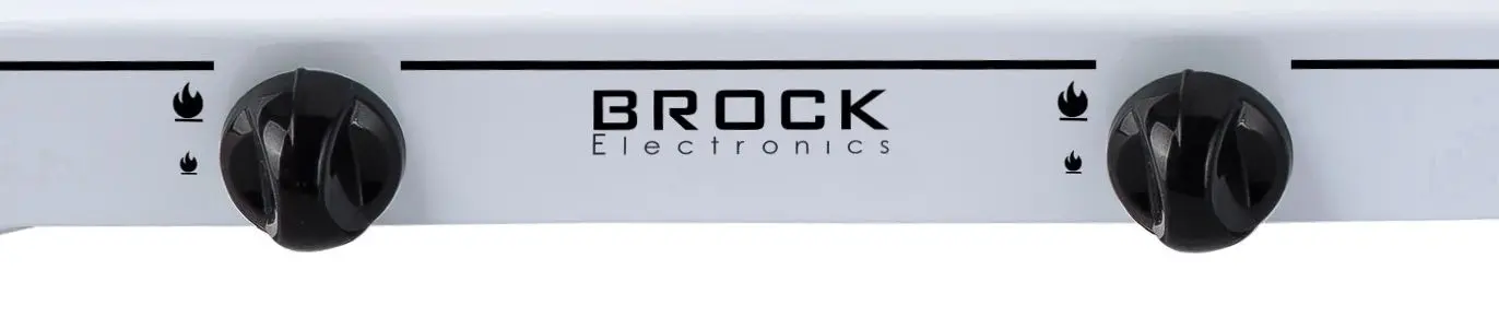 Настольная газовая плита Brock GS 002 W (White) - 2
