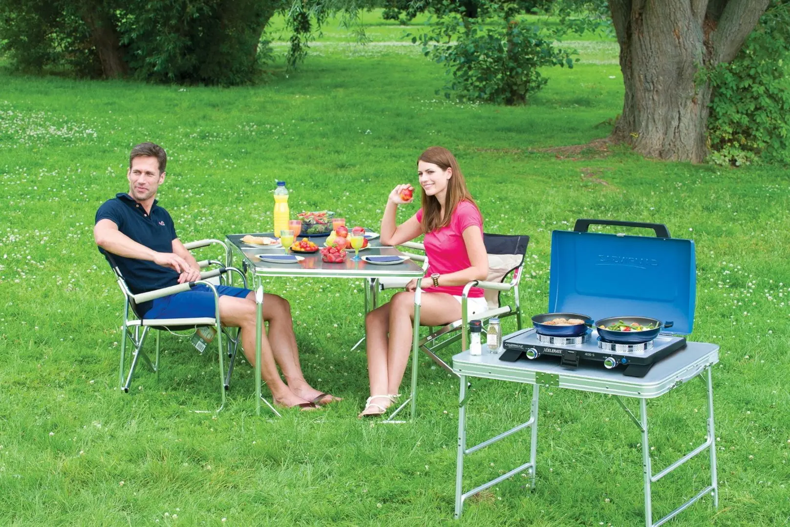 Grill pe gaz Campingaz 400S (Blue/Black) - 3