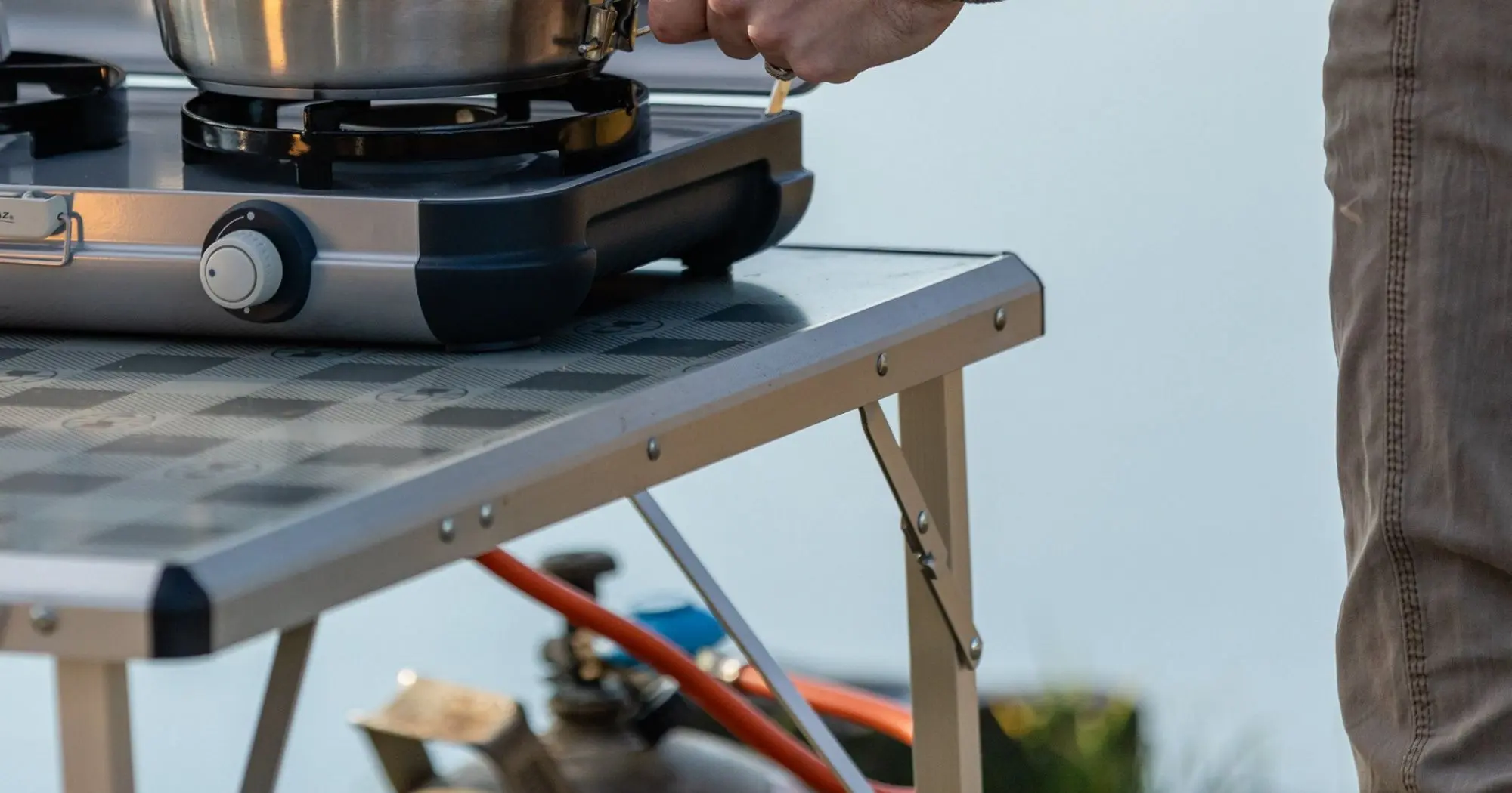 Газовая плита туристическая Campingaz Kitchen II (Inox) - 7