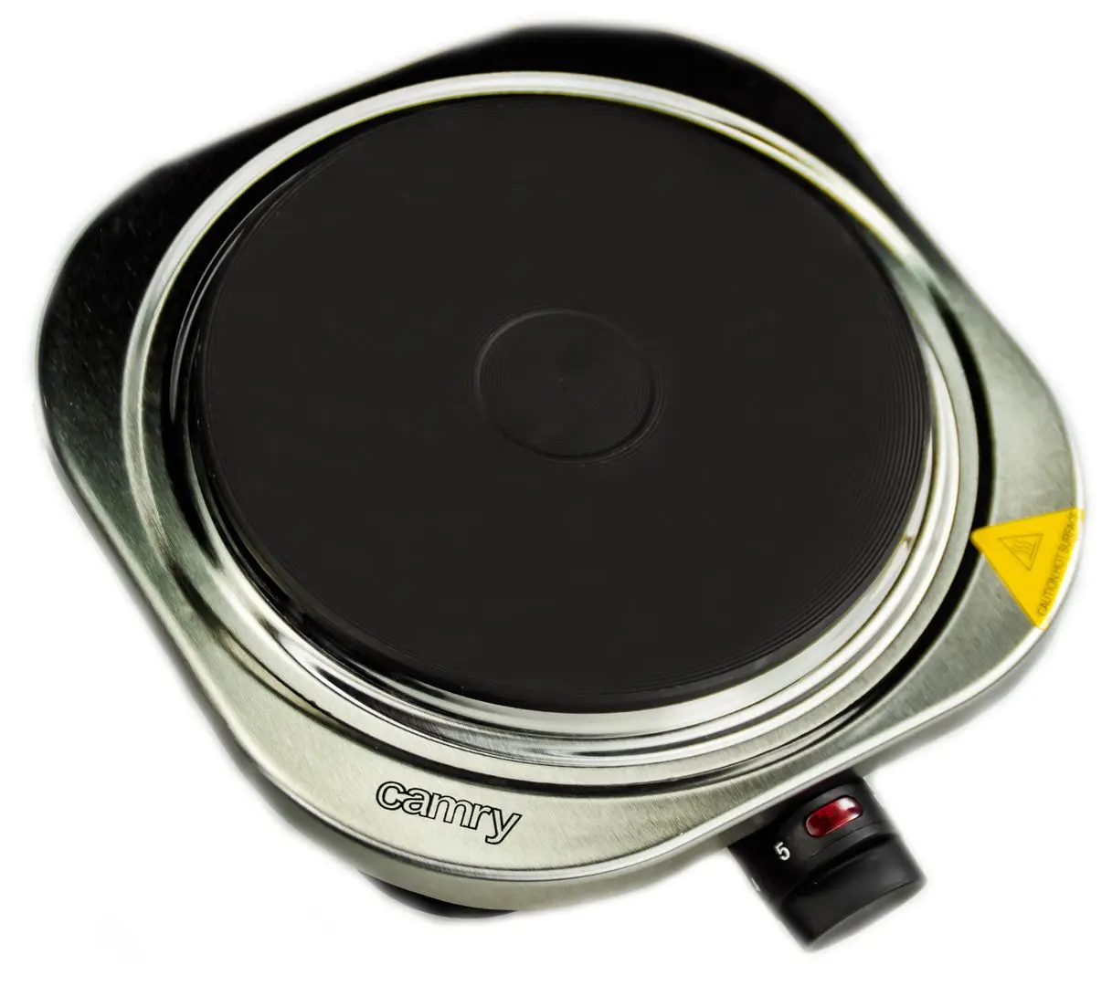 Plita electrica de masa Camry CR 6510 (Inox/Black)